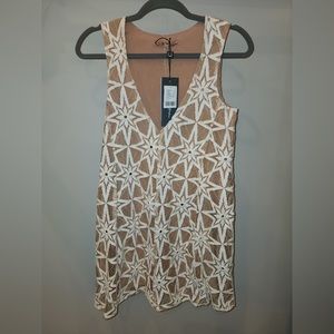 NWT For Love and Lemons Star Mini Dress